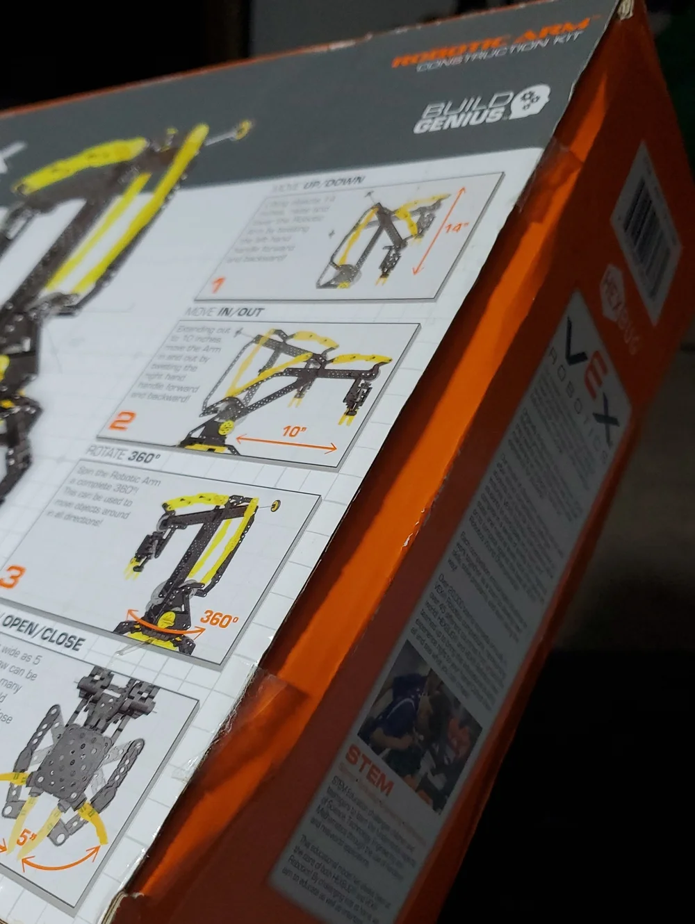 New Hexbug Robotic Arm Construction Kit